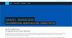 Desktop Screenshot of baradari.de